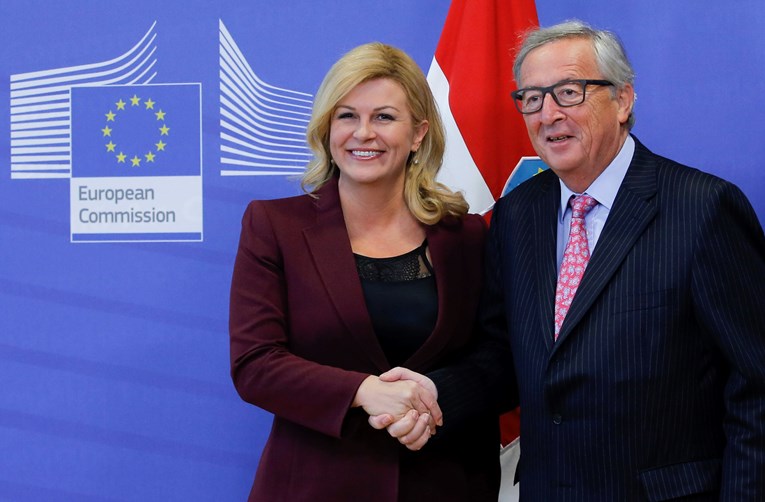 Kolinda se u EP-u sastala s Martinom Schulzom i izaslanstvom hrvatskih tvrtki