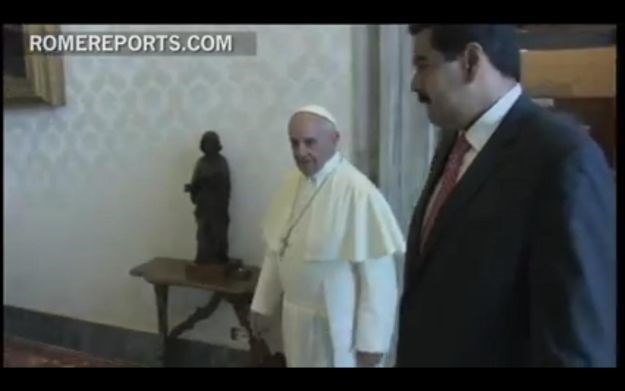 Papa primio Madura, pozvao ga na dijalog s oporbom