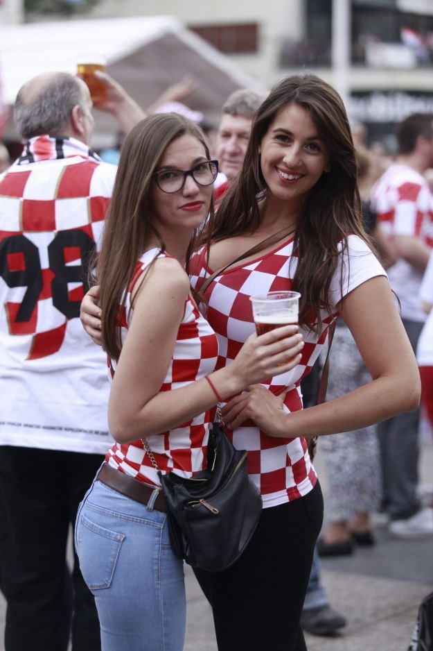 FOTO Hrvatice još jednom pokazale da nema ljepših navijačica od njih
