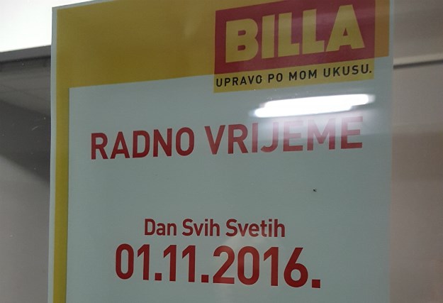 PROVJERILI SMO Evo kako trgovine rade na blagdan Svih svetih