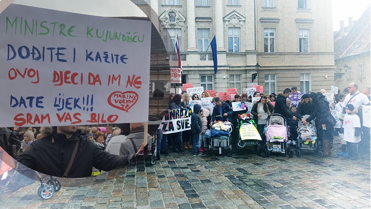 Bolesna djeca na čekanju: "Prošlo je 50 dana od obećanja Plenkovića da će naša djeca dobiti lijek"