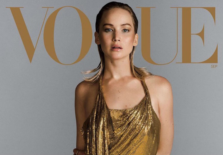 Jennifer Lawrence prva je glumica koja će dva puta krasiti rujansku naslovnicu Voguea