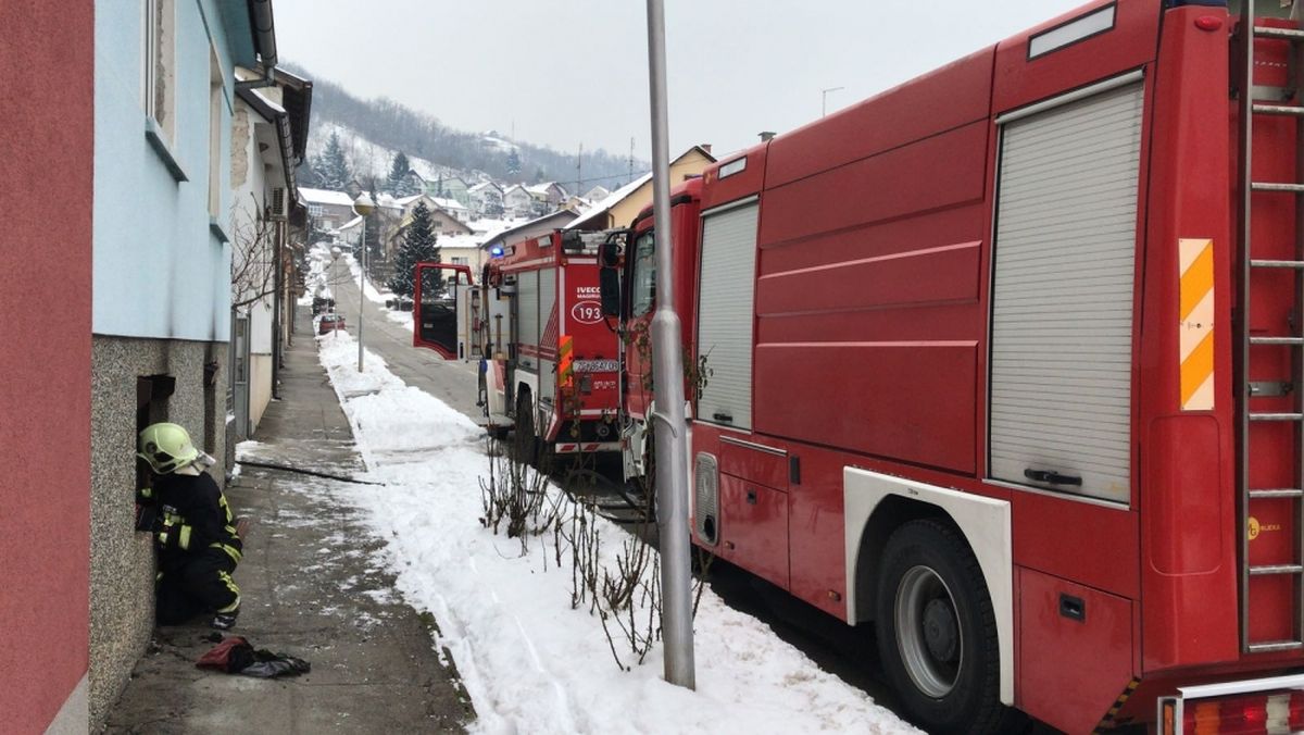 Požar u Požegi: "Vatra je buknula odjednom, sve je bilo puno dima"