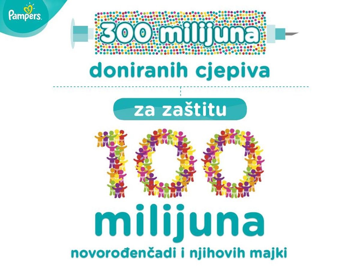 Akcija Pampersa® i UNICEF-a pomogla je eliminirati neonatalni tetanus u 20 zemalja