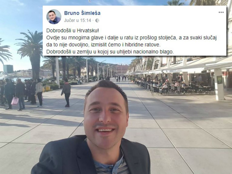 Šimleša o Hrvatima: "Mucice moje pećinske - problem je u vama jer ne znate prihvatiti drugačije"