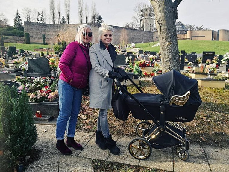 Danijela Dvornik odvela unučicu na Dinov grob: "Nikad nećemo zaboraviti didu"