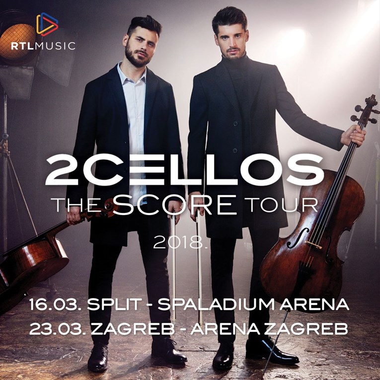 RTL Music dovodi 2Cellos u Hrvatsku, evo gdje ćete moći uživati u njihovim nastupima