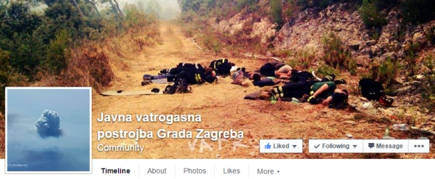 "Moj naklon do poda": Ovako izgleda "odmor" vatrogasaca na Korčuli