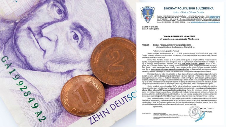 Policajci pisali Plenkoviću: "Imamo prahistorijski zakon s kaznama u dinarima i njemačkim markama"