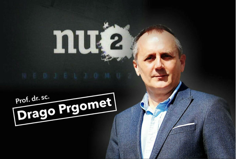 Danas u Nedjeljom u 2 gostuje HDZ-ov Drago Prgomet