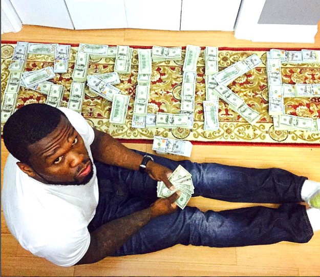 Bankrot? Ni slučajno! 50 Cent se razbacuje novcima,  sve je objavio na Instagramu