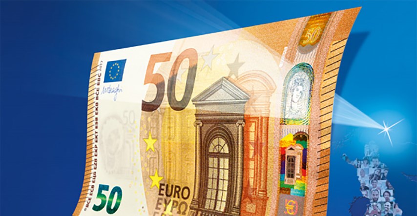"SERIJA EUROPA" Evo kako će izgledati nova novčanica od 50 eura, od 4. travnja kreće u optjecaj