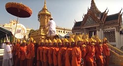 VIDEO Tajlandskog kralja kremiraju u ceremoniji vrijednoj 90 milijuna dolara, štuju ga kao boga