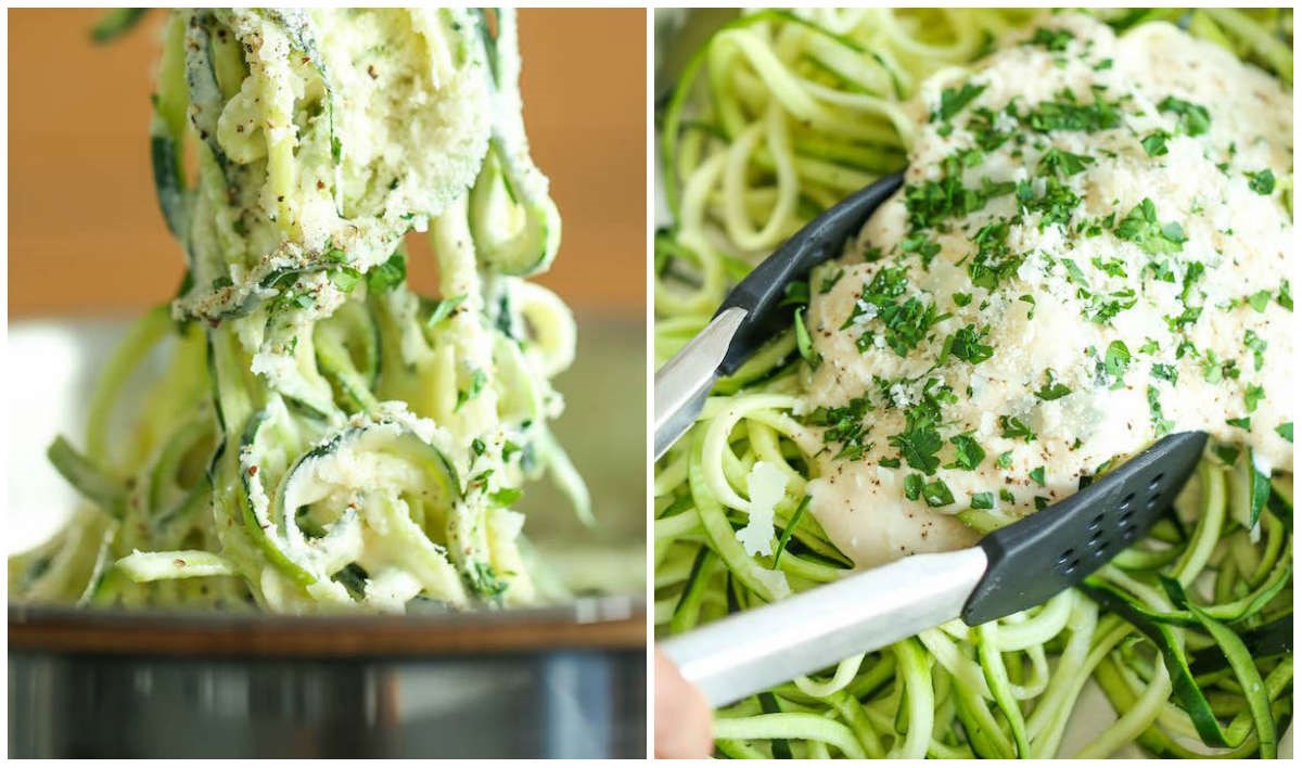 Super ukusne, a tako fit - špagete od tikvica s Alfredo umakom