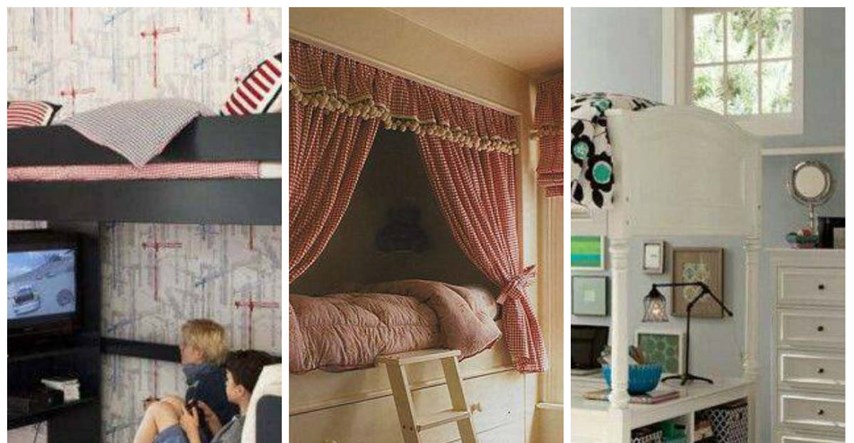 Inovativne ideje za uređenje dječjih soba u malom prostoru
