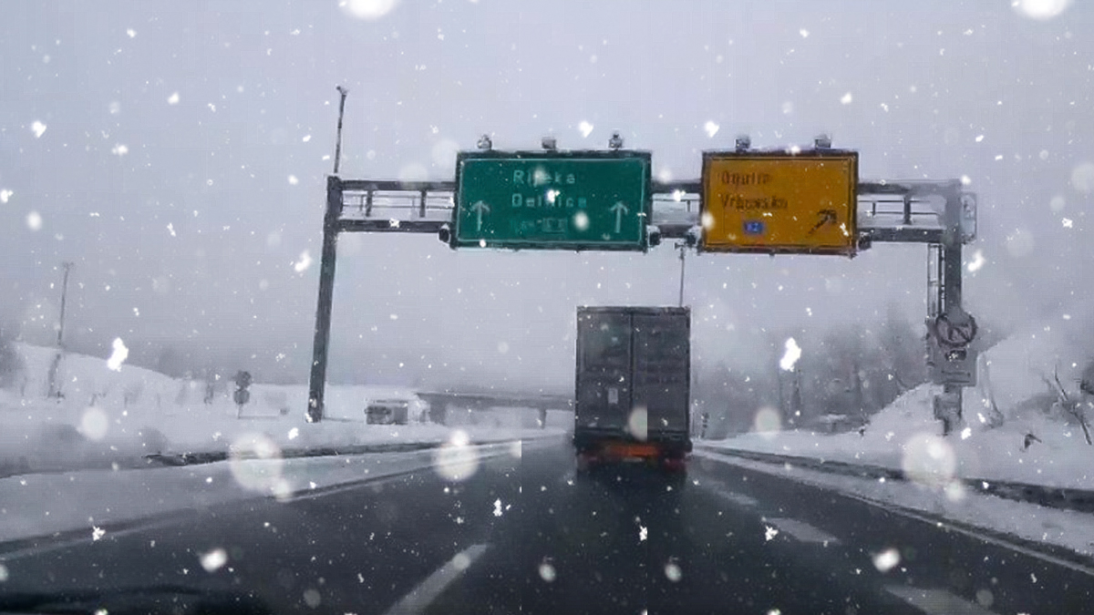 VOZILI SMO DO DELNICA Pogledajte kakvo je stanje na autocestama, izdana ozbiljna upozorenja