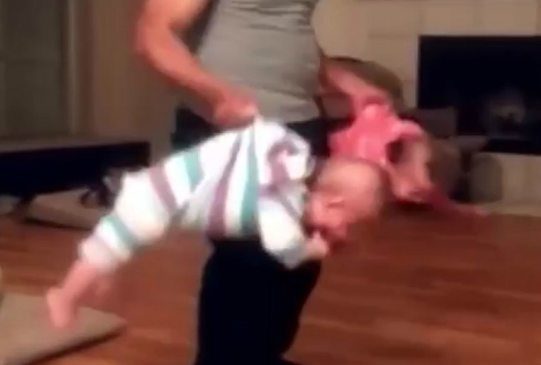 Kada dijete ostane s tatom očekujte ništa manje nego - urnebes!