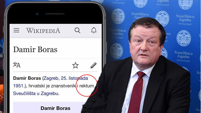 Damir Boras na Wikipediji postao rektum Sveučilišta u Zagrebu