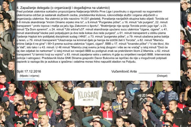 PROČITAJTE ZAPISNIK S DERBIJA "Visoke peći palim ja, dva reda koksa, dva reda purgera"