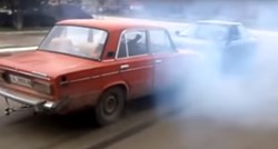 Video: Kad Lada posrami Audi