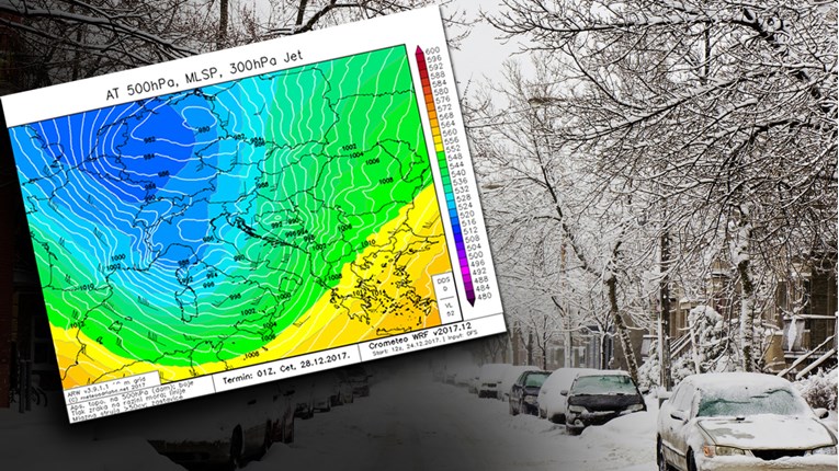 Meteorolozi najavljuju drastičnu promjenu vremena - prvo obilna kiša, a onda minusi i snijeg