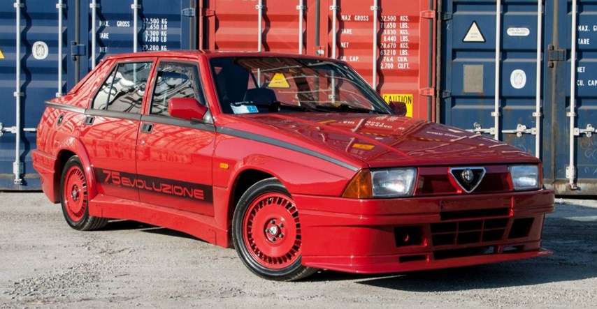 FOTO Lijepa i s (turbo) dušom: Alfa 75 Turbo Evoluzione je kolekcionarska poslastica