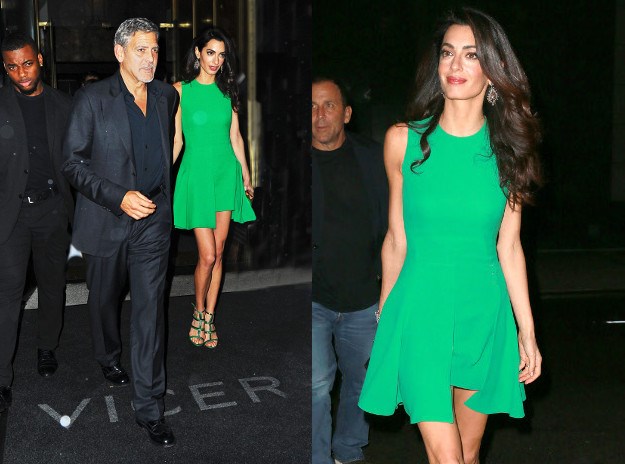 George je pravi sretnik: Amal zablistala u predivnoj haljini branda Versace