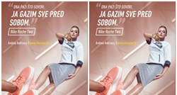 Andrea Andrassy ne odvaja se od svog para Nike Roshe Two tenisica iz Shoostera
