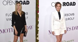 Lijepe noge u prvom planu: Jennifer Aniston i Julia Roberts u hlačicama na premijeri filma "Mother´s Day"