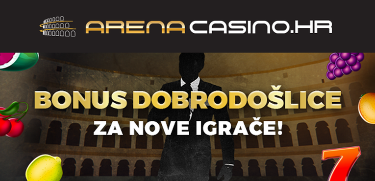 Novi icasino - Arena Casino! Čeka Vas bonus dobrodošlice za icasino!