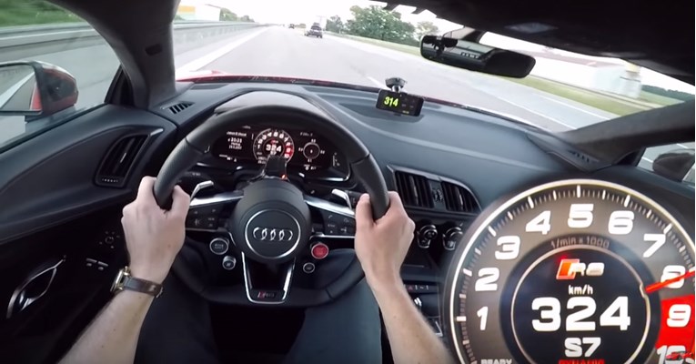 VIDEO Evo kako izgleda vožnja pri 324 km/h