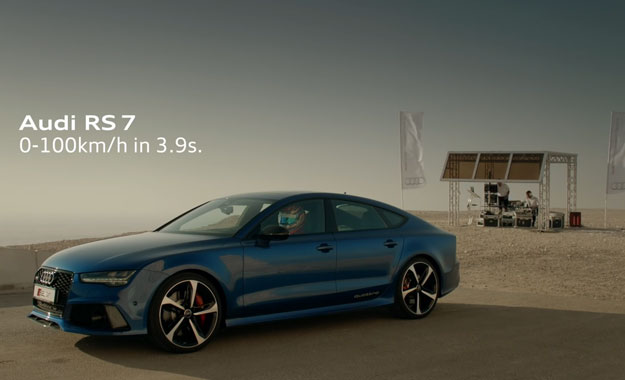 Video: Audi RS7 protiv lifta