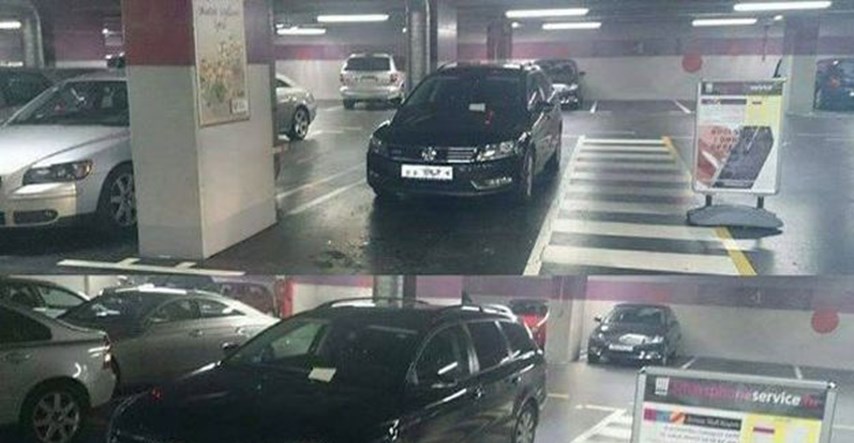 FOTO "Seljo driveru" u zagrebačkoj garaži ostavili poklon za pamćenje: "Nemoj se razmnožavati"