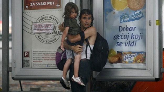 Tuga izbjeglica s beogradskih ulica: Kakva slika, živote!