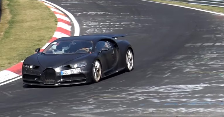 VIDEO Ogroman, glasan i brz: Bugatti Chiron stigao na Nürburgring