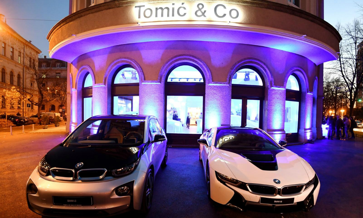FOTO U centru Zagreba otvoren ekskluzivni BMW salon