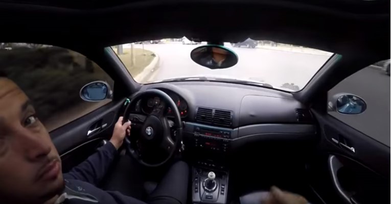 VIDEO Ovako izgleda moron za upravljačem brzog automobila