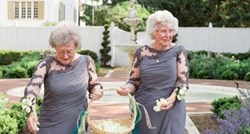 Preslatka ideja: Mladenci angažirali svoje bake da bacaju latice do oltara umjesto djevojčica