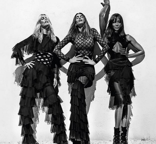 Izgledaju kao i prije 20 godina: Naomi, Claudia i Cindy kao zvijezde nove kampanje branda Balmain