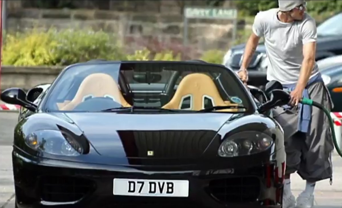 Beckhamov Ferrari u prodaji, a cijena bi vas mogla iznenaditi