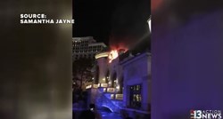 VIDEO Vatrogasci u samo 20 minuta ugasili veliki požar na krovu poznatog hotela