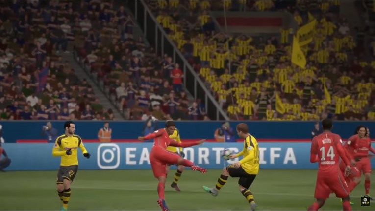 FIFA 17 GOL TJEDNA Volejčina Ben Arfe  - s leđa prebacio protivnika i zabio u rašlje