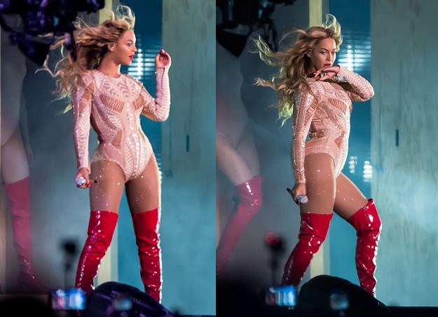 Gdje gori? Na festivalu u Philadelphiji Beyonce nastupila u vatreno crvenim čizmama
