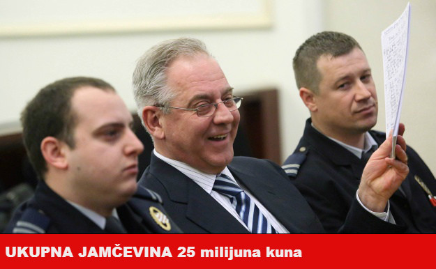 Sanader je rekorder po jamčevinama, ukupno 25 milijuna kuna