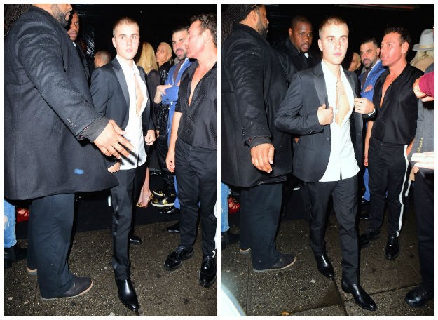 Kad misliš da ne može gore: Justin Bieber tulumario u New Yorku s dubokim dekolteom
