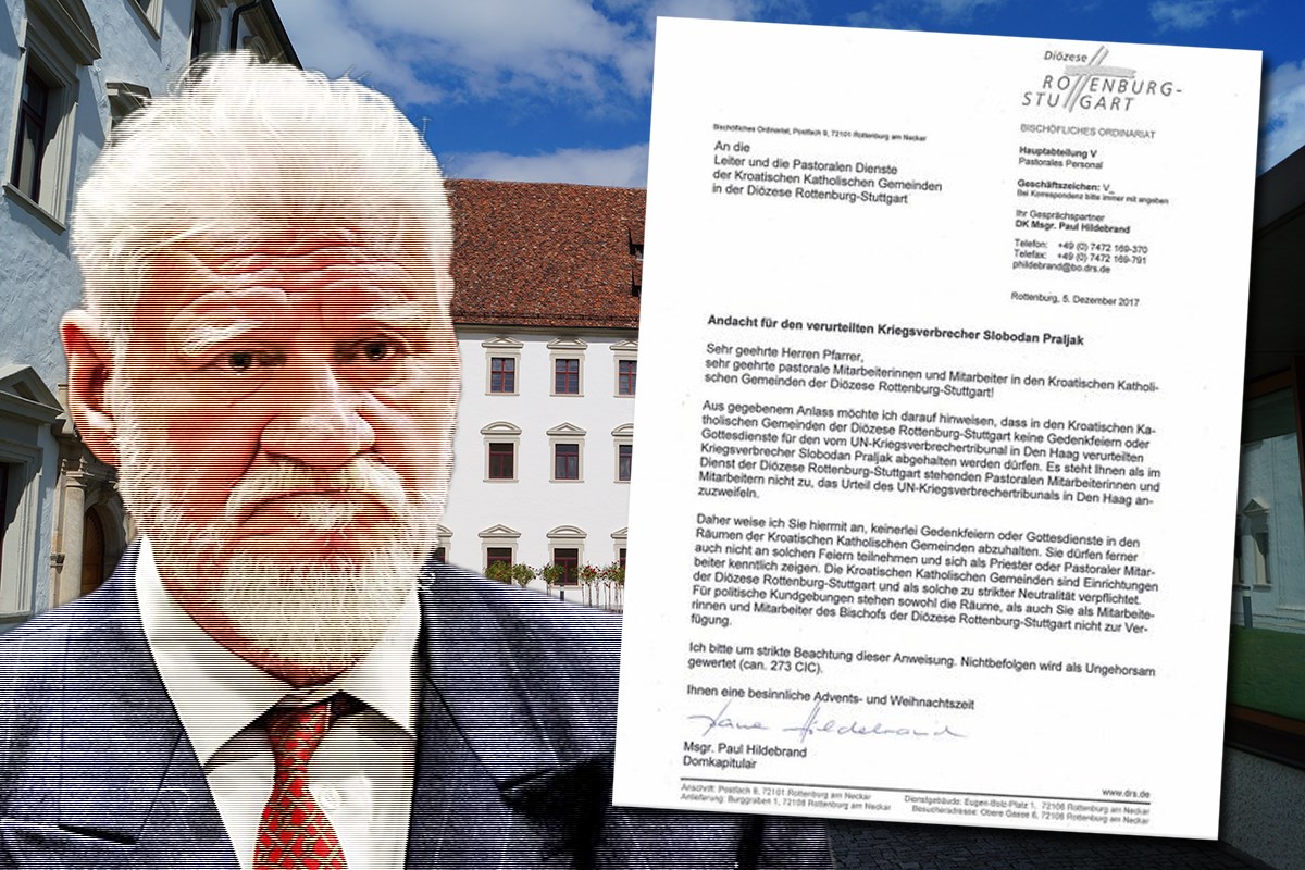 Njemačka biskupija zabranila mise u čast zločinca Praljka