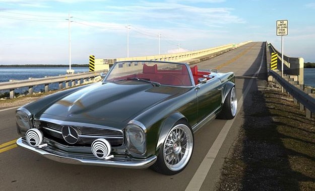 Povratak u 1960-e: Mercedes SL u starom odijelu