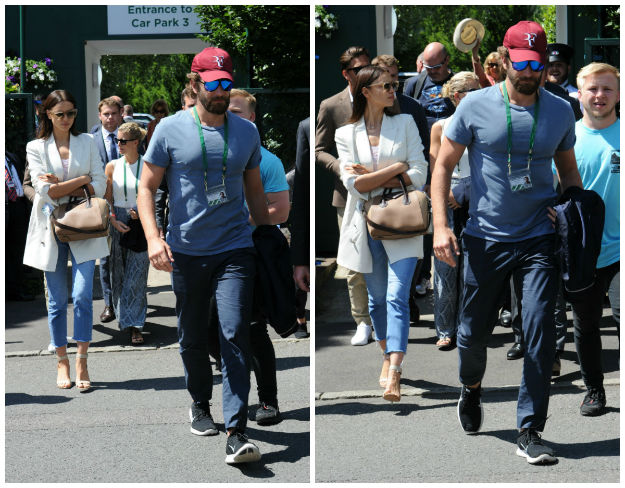 Ljepotica i zvijer: Irina se skockala za Wimbledon, Bradley došao kao s placa