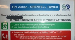 STRAVA U LONDONU Žrtvama rečeno da u slučaju požara ostanu u stanovima