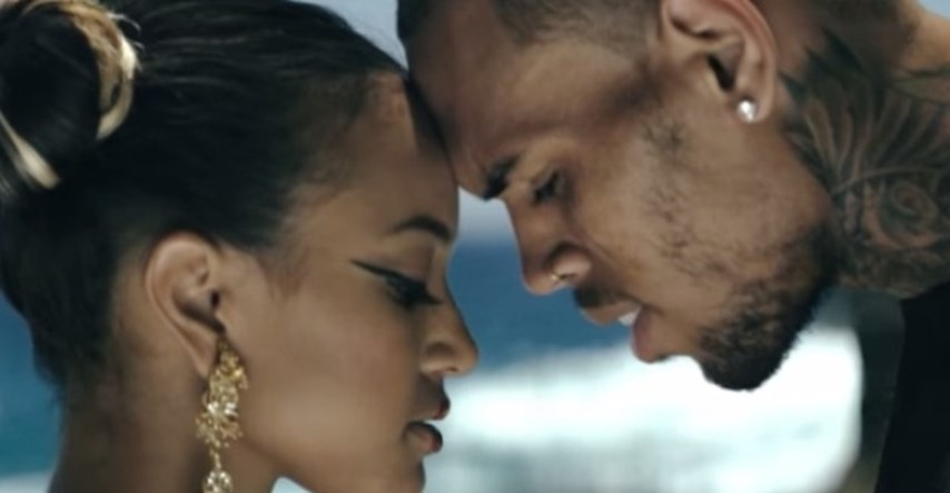 Pusa u čelo: Chris Brown i Karrueche Tran razmjenjuju nježnosti u novom spotu